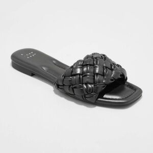 A New Day Carissa Slides Black Women’s Size 7.5
